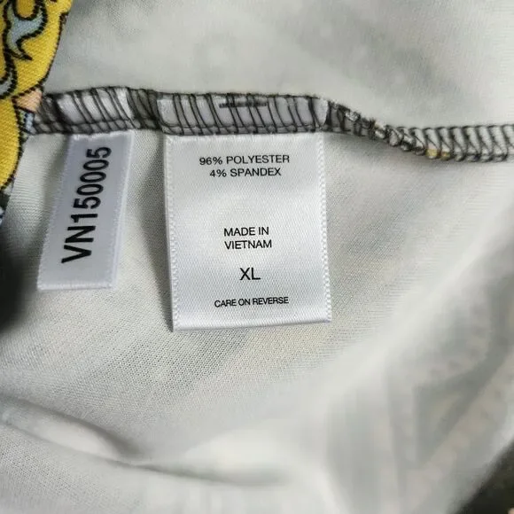 Retro Belle Sleeve Dress NY & Company Size XL Stretch Green Gogo Costume Hippy - Picture 13 of 14